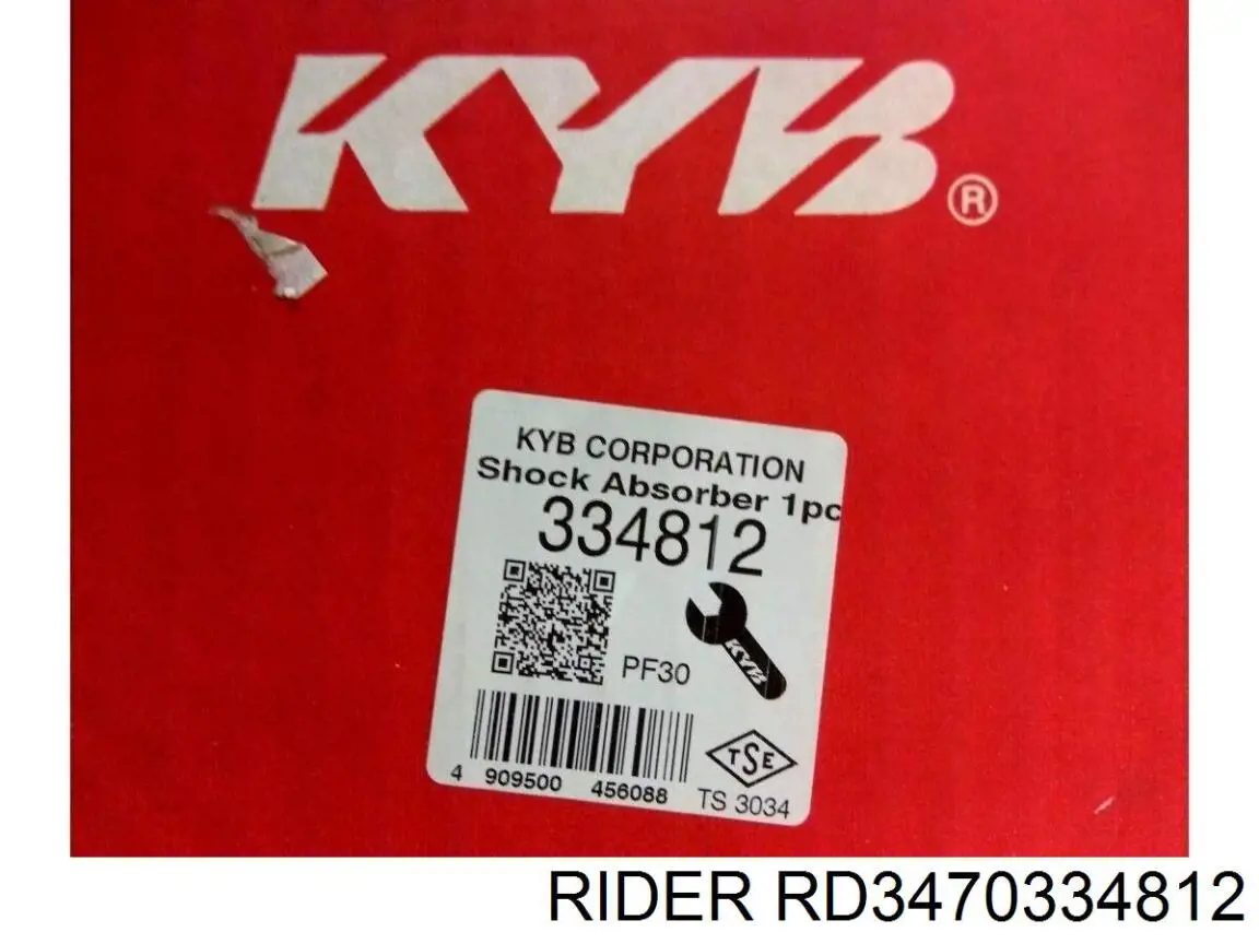 Амортизатор передній RD3470334812 Rider