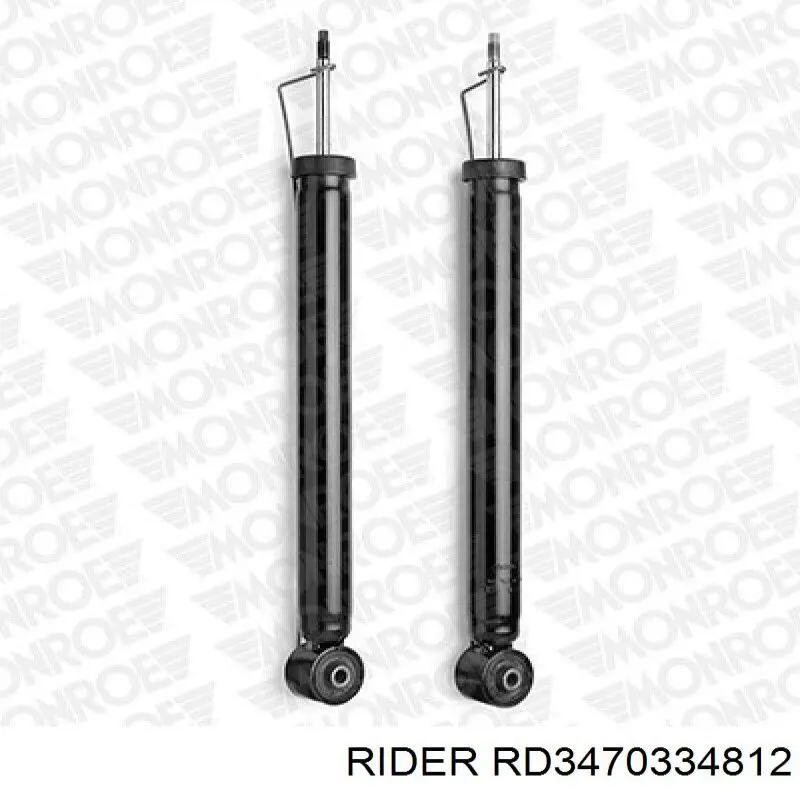Стойка амортизатора передняя Rider RD3470334812 ціна, від 36.72 USD