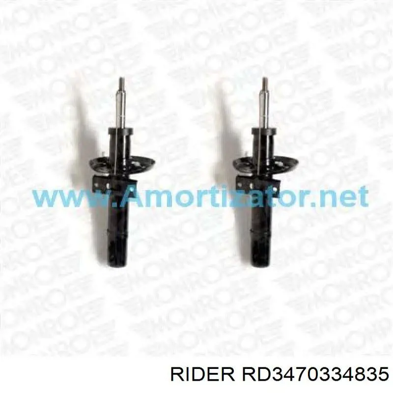 Стойка амортизатора передняя Rider RD3470334835 ціна, від 33.55 USD