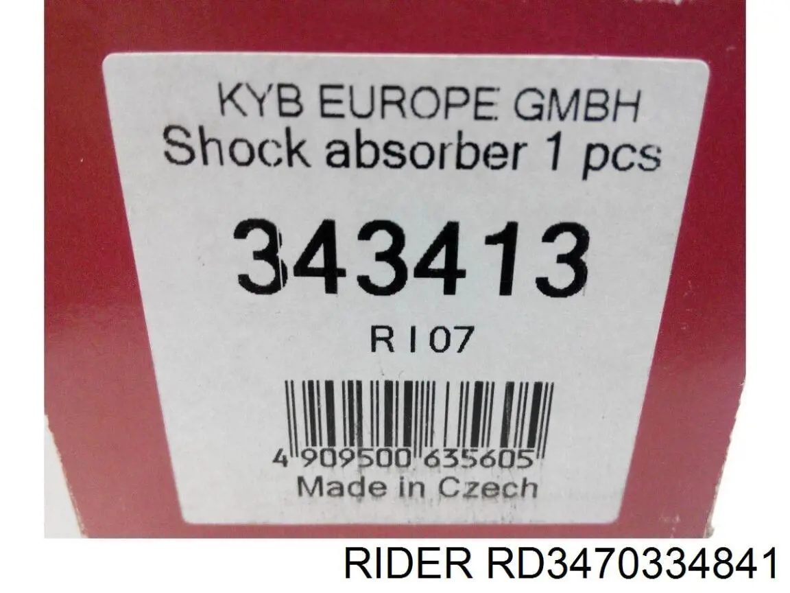 Купити RD3470334841 Rider Амортизатора передній лівий