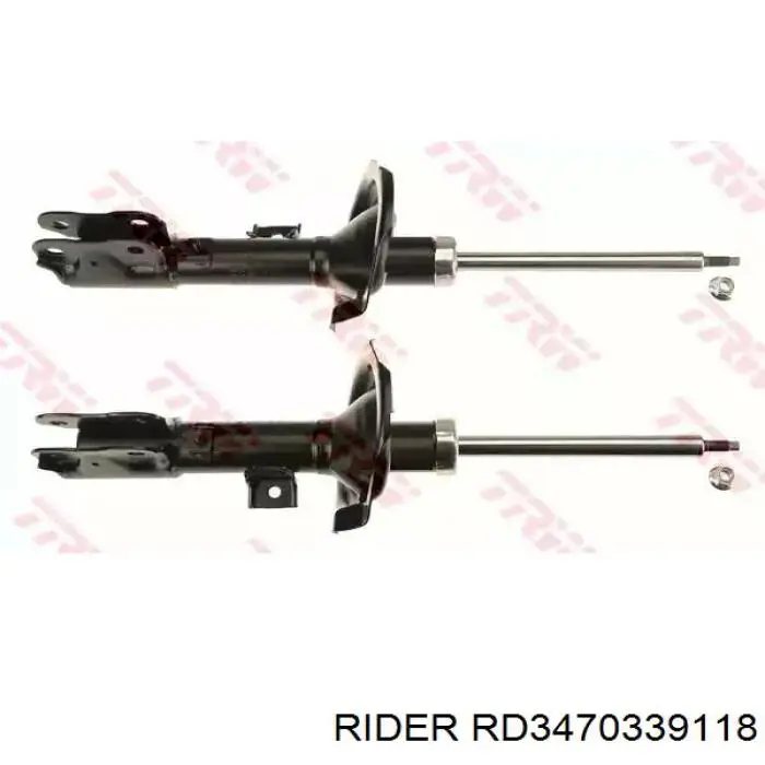 Амортизатор передньої підвіски, лівий Rider RD3470339118 ціна, від 38.87 USD