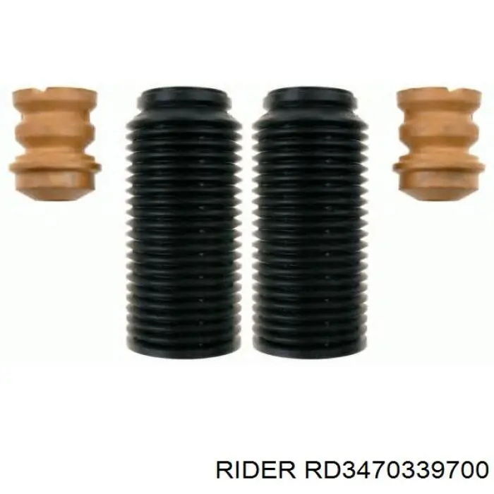 Амортизатор передній, правий Rider RD3470339700 ціна, від 38.56 USD