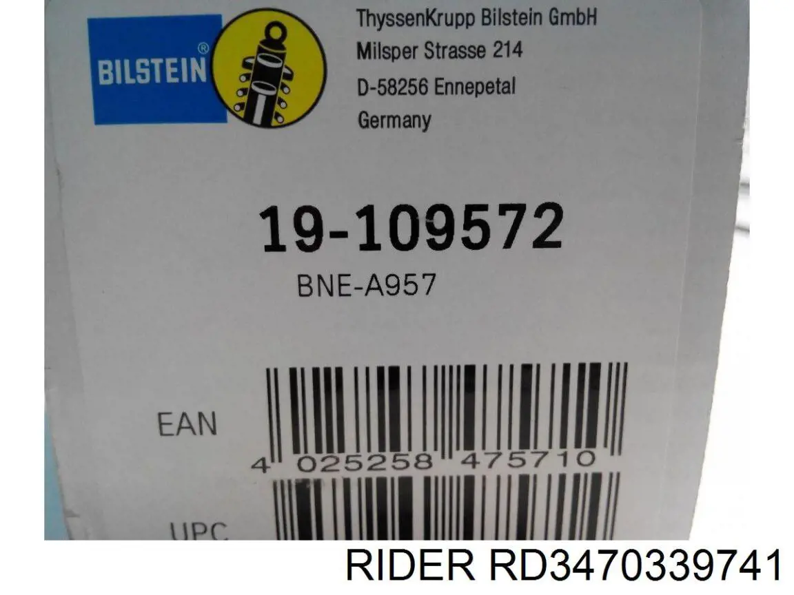 Купити RD3470339741 Rider Амортизатор передньої підвіски