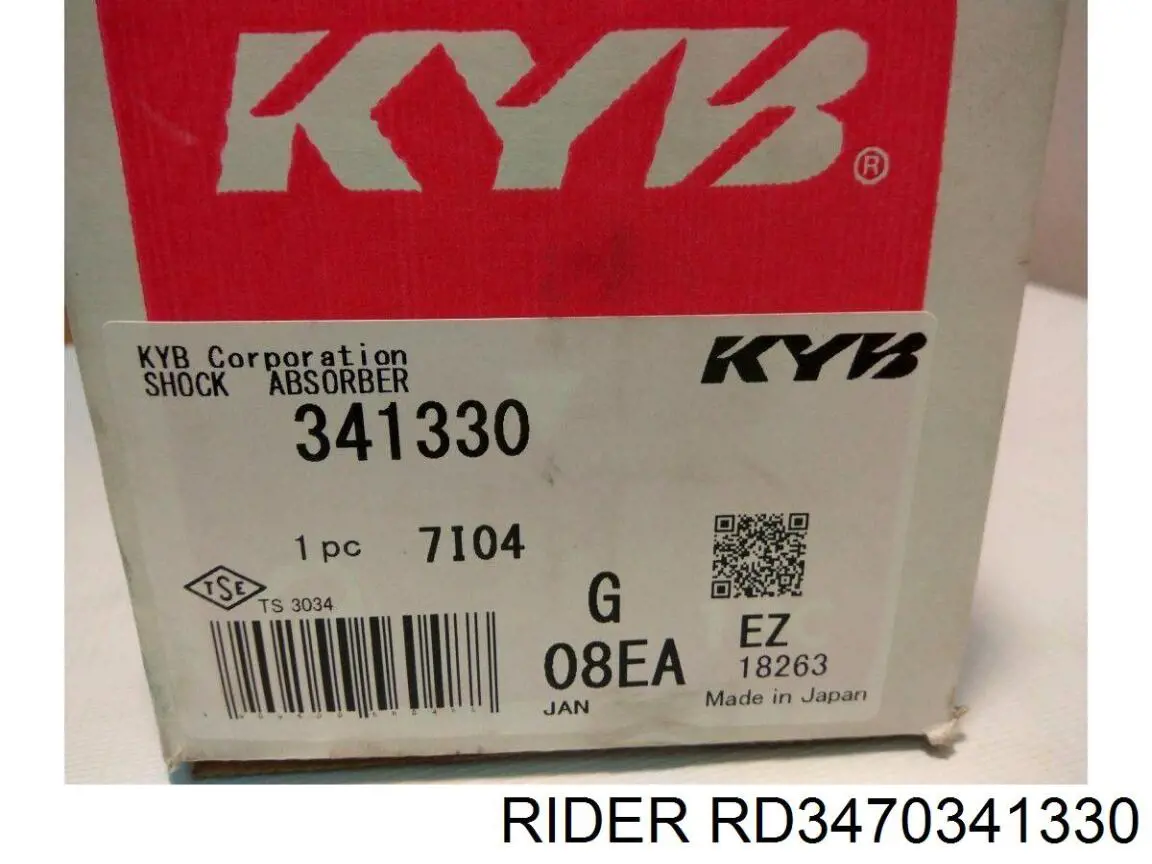 Амортизатор передній RD3470341330 Rider