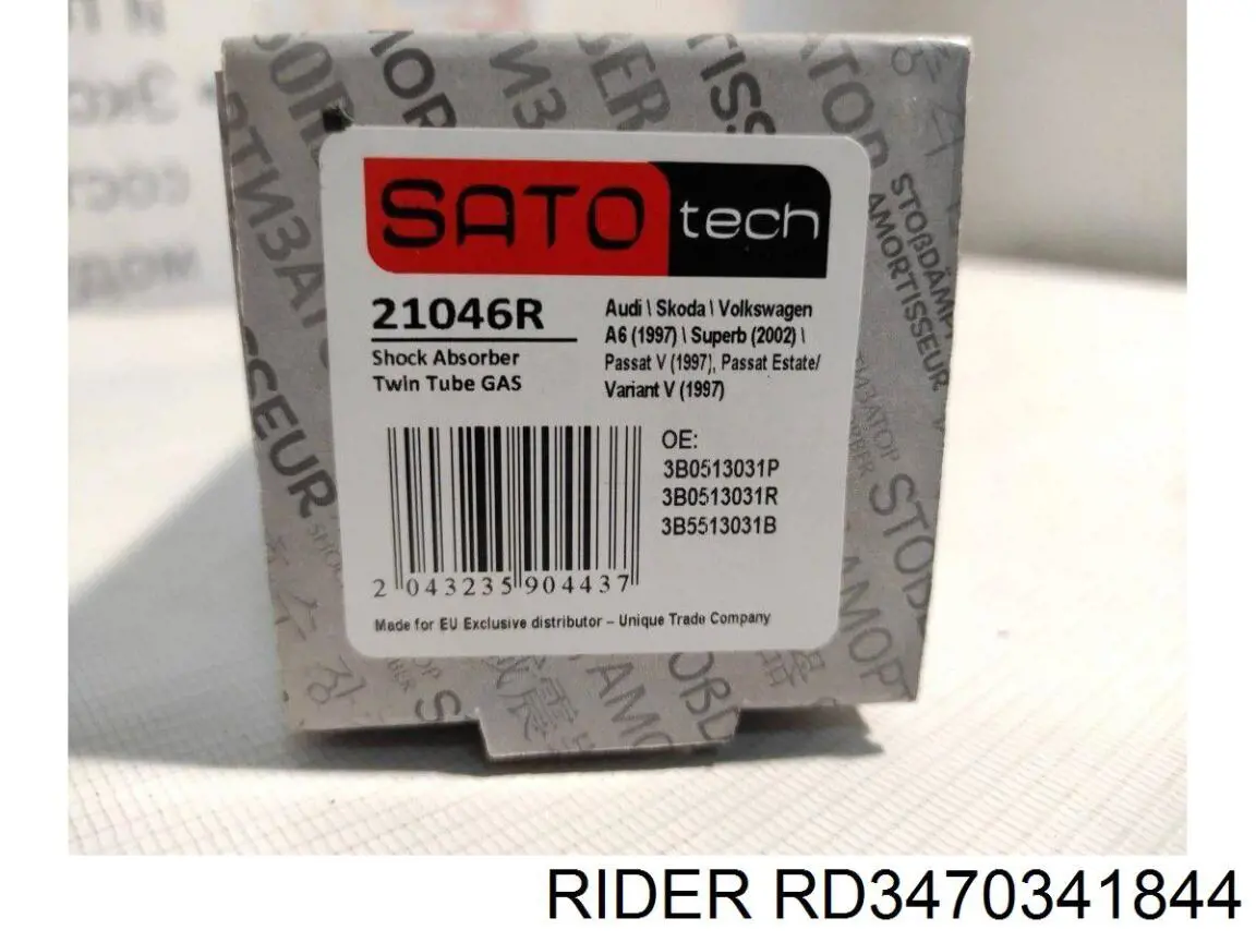 Стойка амортизатора передняя Rider RD3470341844 ціна, від 27.09 USD