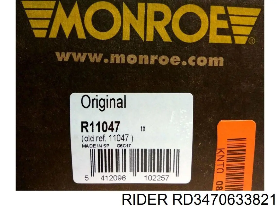 Купити RD3470633821 Rider Амортизатор передньої підвіски