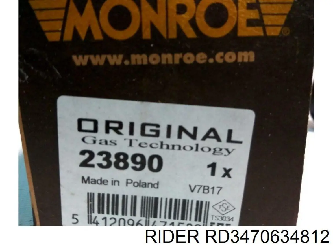 Стойка амортизатора передняя Rider RD3470634812 ціна, від 32.36 USD