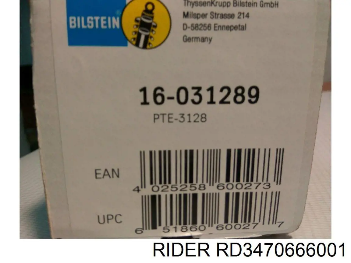 Стойка амортизатора передняя Rider RD3470666001 ціна, від 26.42 USD