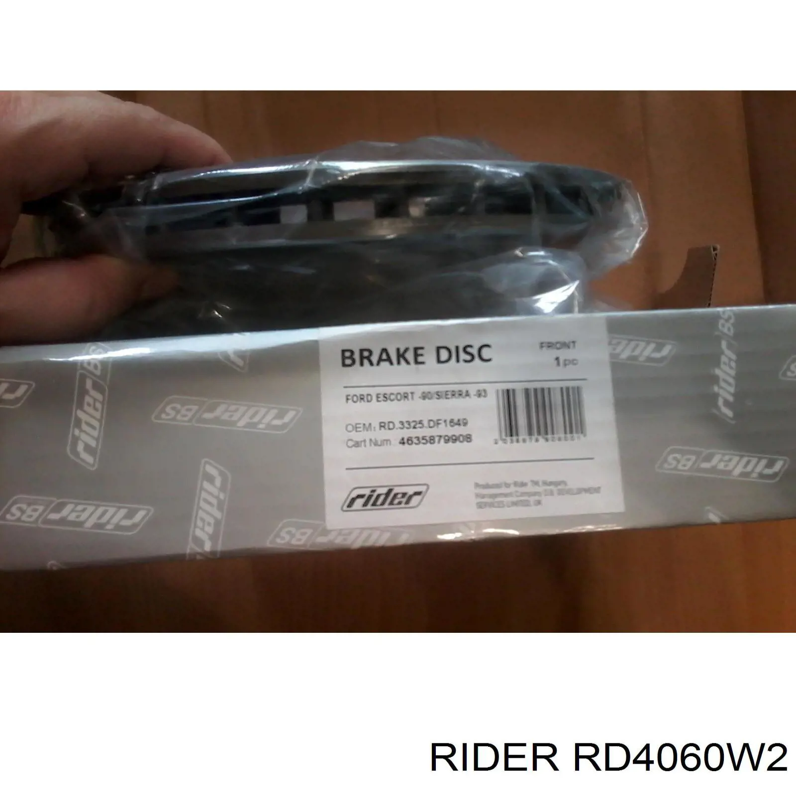 RD4060W2 Rider Хомут стяжний металевий, універсальний