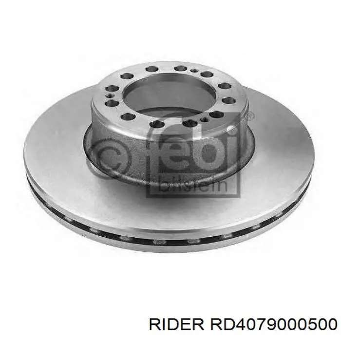 RD4079000500 Rider диск гальмівний задній