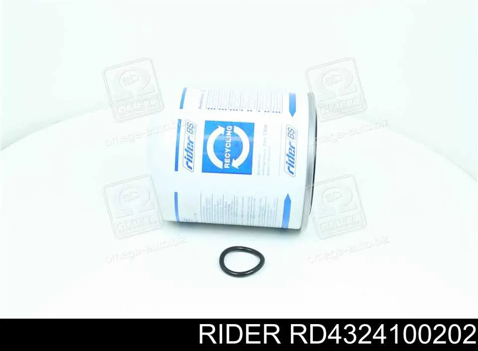 Фільтр осушувача повітря (вологомастиловідділювача) (TRUCK) Rider RD4324100202 ціна, від 14.39 USD