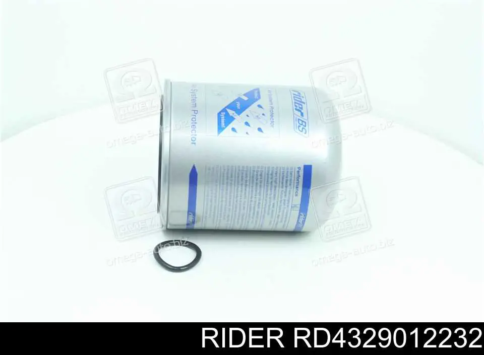 Фільтр осушувача повітря (вологомастиловідділювача) (TRUCK) Rider RD4329012232 ціна, від 35.94 USD