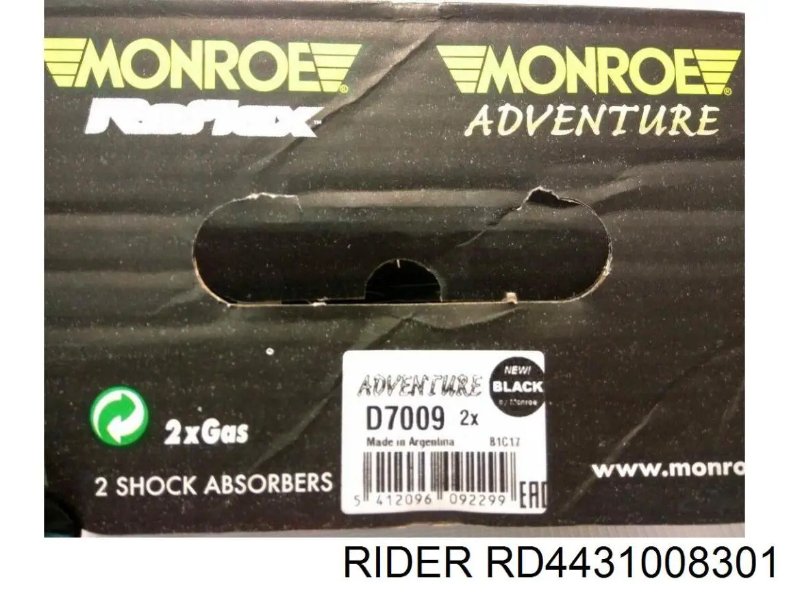 Стойка амортизатора передняя Rider RD4431008301 ціна, від 29.12 USD