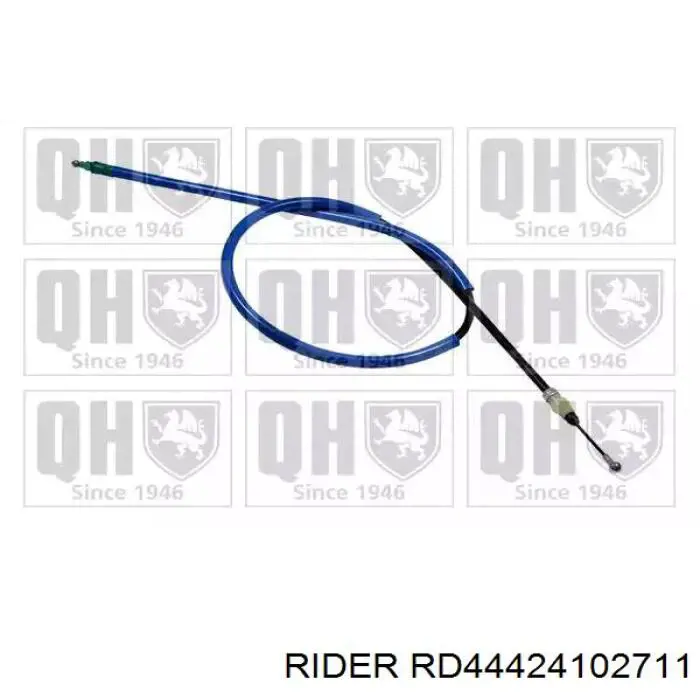 RD44424102711 Rider Трос ручника задній лівий