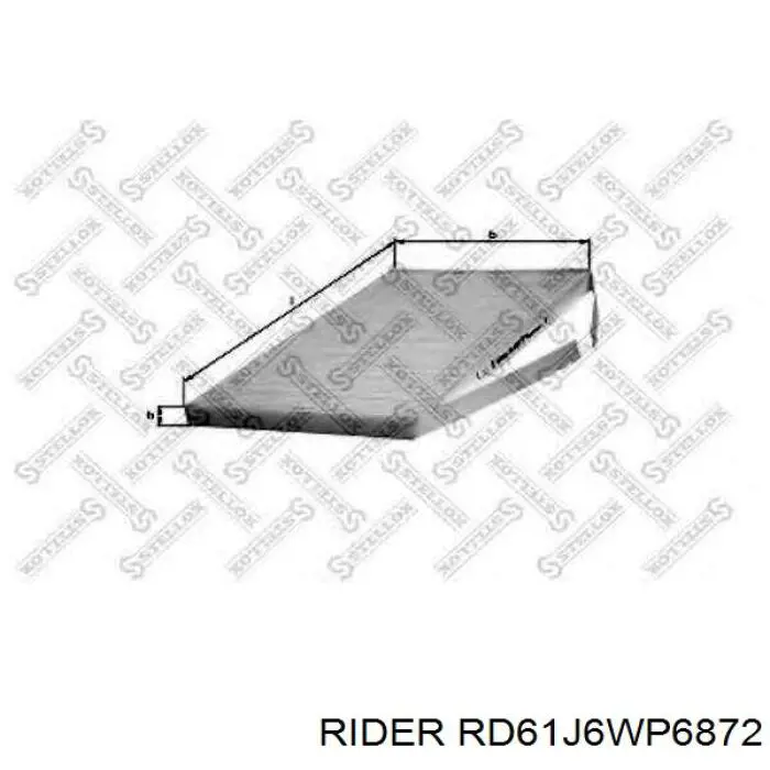 Фільтр салону RD61J6WP6872 Rider