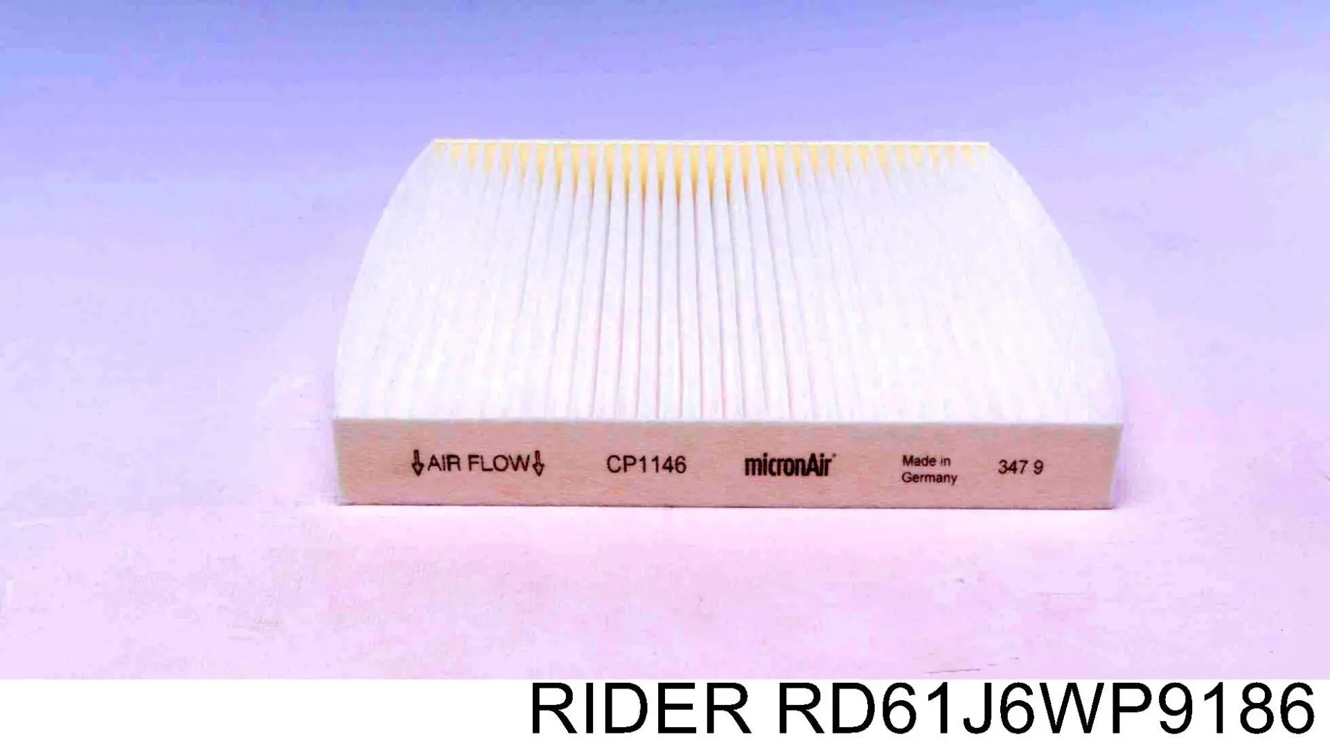 RD61J6WP9186 Rider фільтр салону