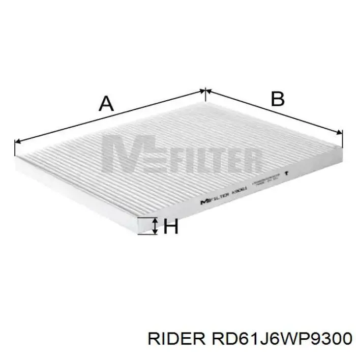 Фільтр салону RD61J6WP9300 Rider