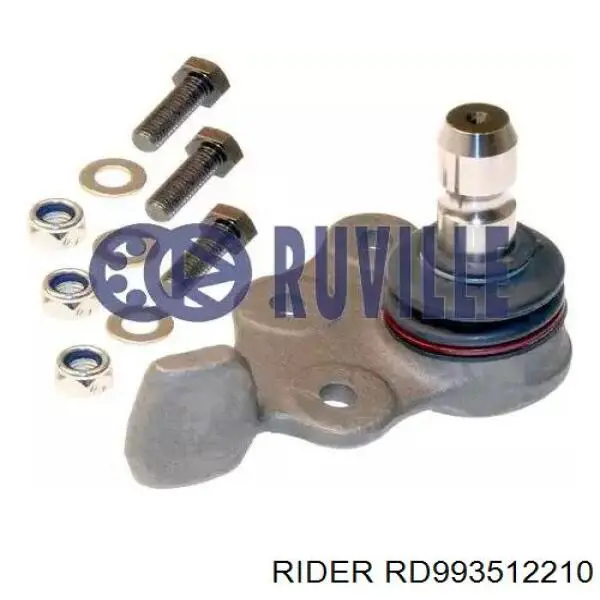 RD993512210 Rider кульова опора, нижня, права