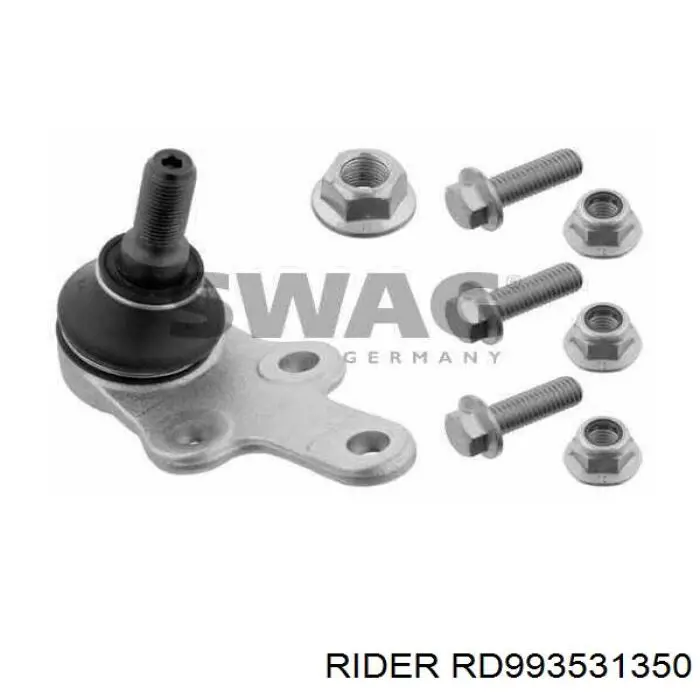 Кульова опора, нижня Rider RD993531350 ціна, від 11.67 USD