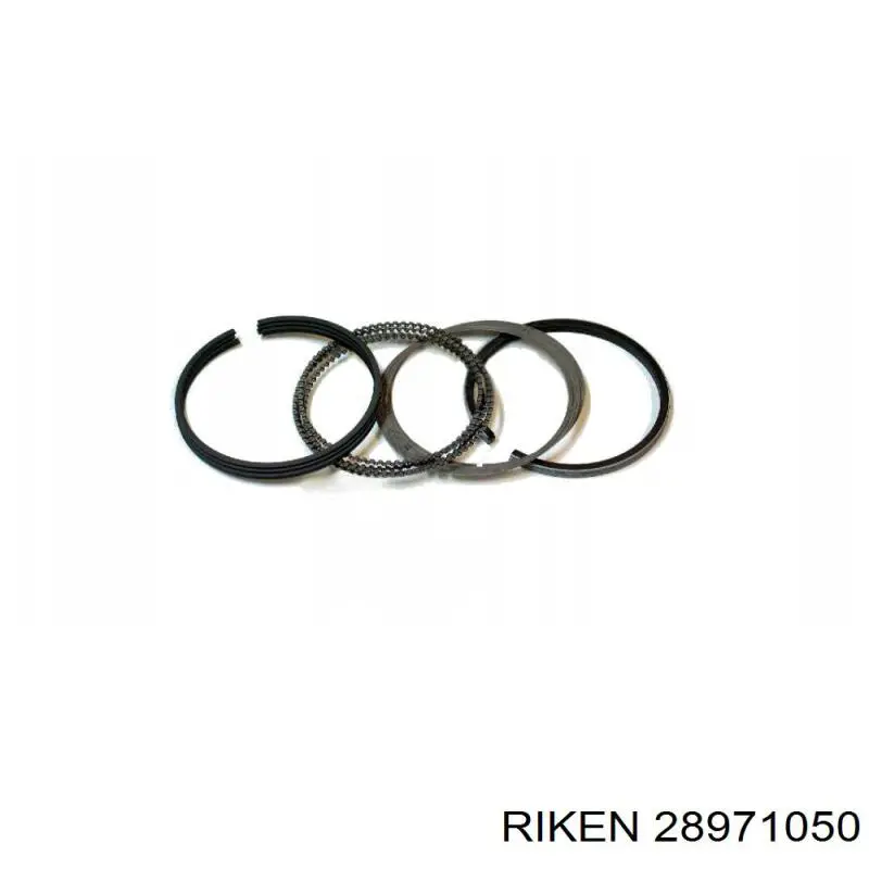 28971050 Riken кільця поршневі комплект на мотор, 2-й ремонт (+0,50)