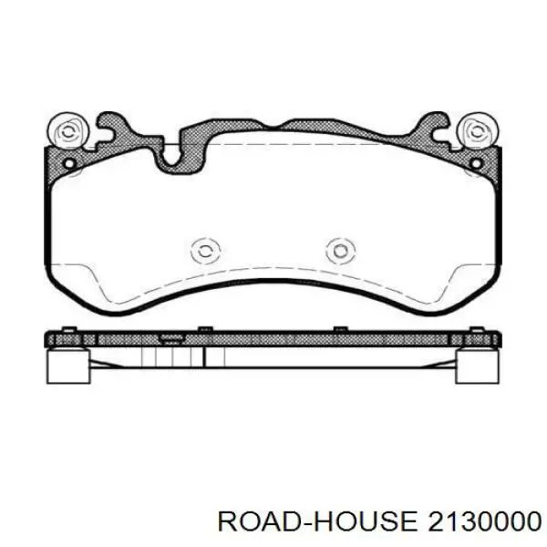 Колодки гальмівні передні, дискові 2130000 Road House