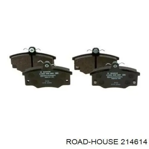214614 Road House колодки гальмівні передні, дискові