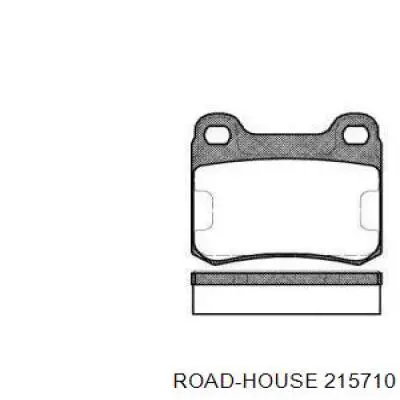 Колодки гальмові задні, дискові 215710 Road House