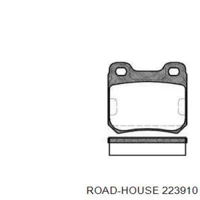 Колодки гальмові задні, дискові 223910 Road House