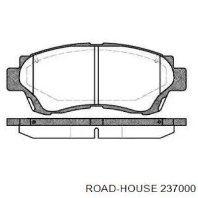 Колодки гальмівні передні, дискові 237000 Road House