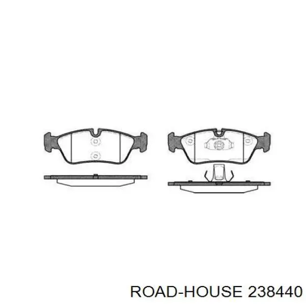 Колодки гальмівні передні, дискові 238440 Road House