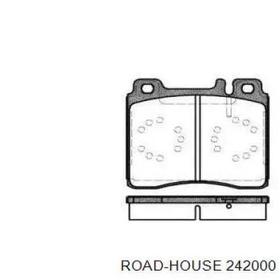 Колодки гальмівні передні, дискові 242000 Road House