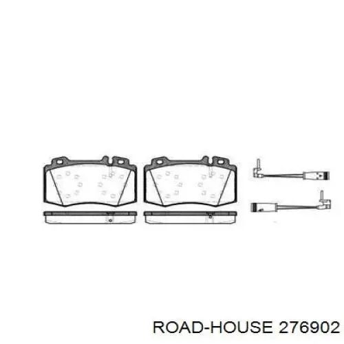 276902 Road House колодки гальмівні передні, дискові