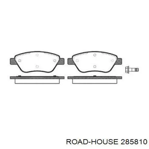 Колодки гальмівні передні, дискові 285810 Road House