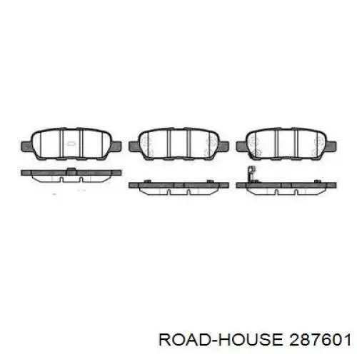 Колодки гальмові задні, дискові 287601 Road House