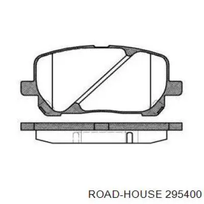 Колодки гальмівні передні, дискові 295400 Road House