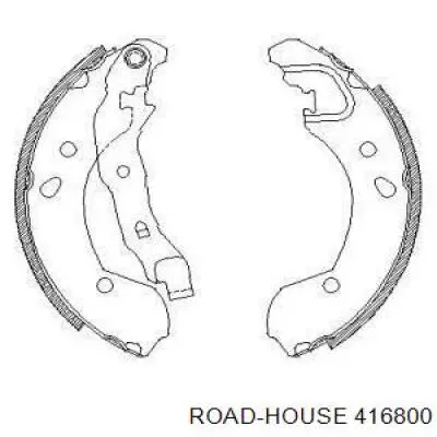 Колодки гальмові задні, барабанні 416800 Road House