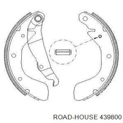 Колодки гальмові задні, барабанні 439800 Road House