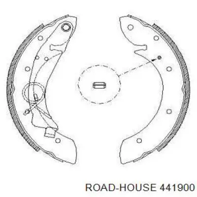 Колодки гальмові задні, барабанні 441900 Road House