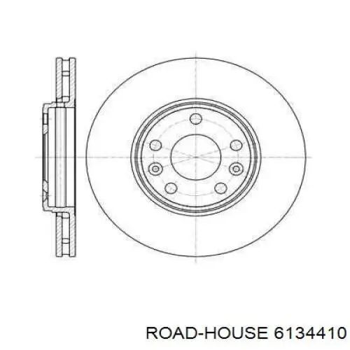 Диск гальмівний передній 6134410 Road House