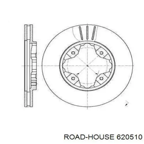 620510 Road House диск гальмівний передній