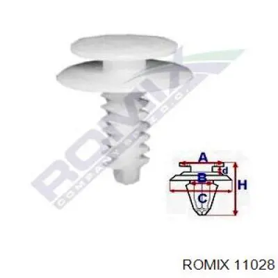 11028 Romix пістон (кліп кріплення обшивки дверей)
