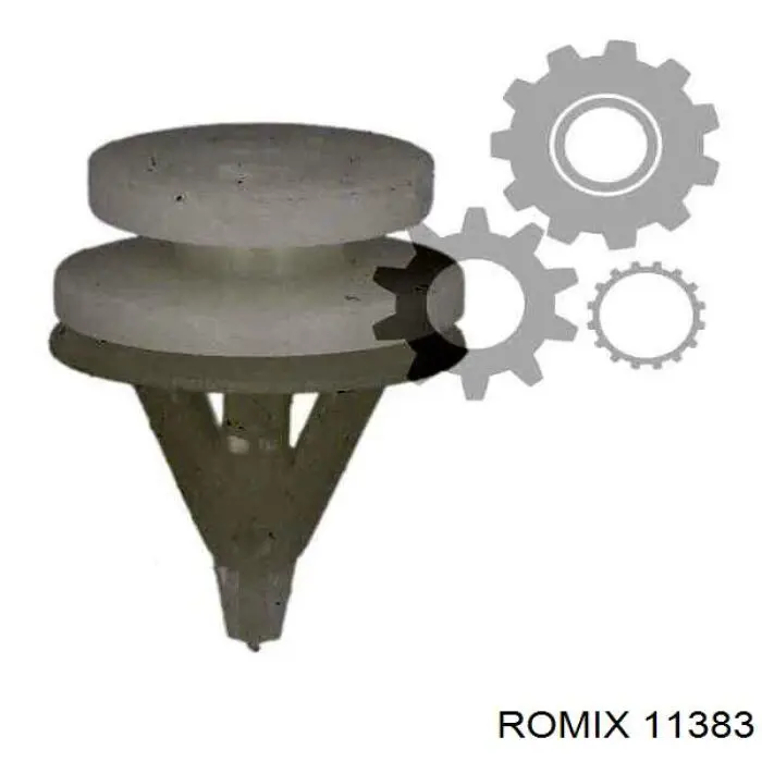 ROM11383 Romix Пістон (кліп) кріплення обшивки кришки багажника