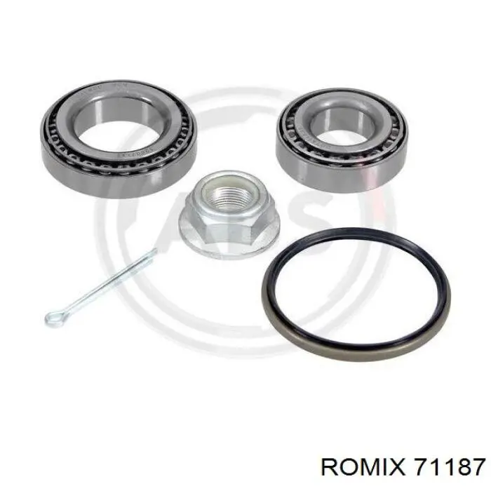 Кліпса (пістон) кріплення молдинга двері Romix 71187 ціна, від 1.75 USD