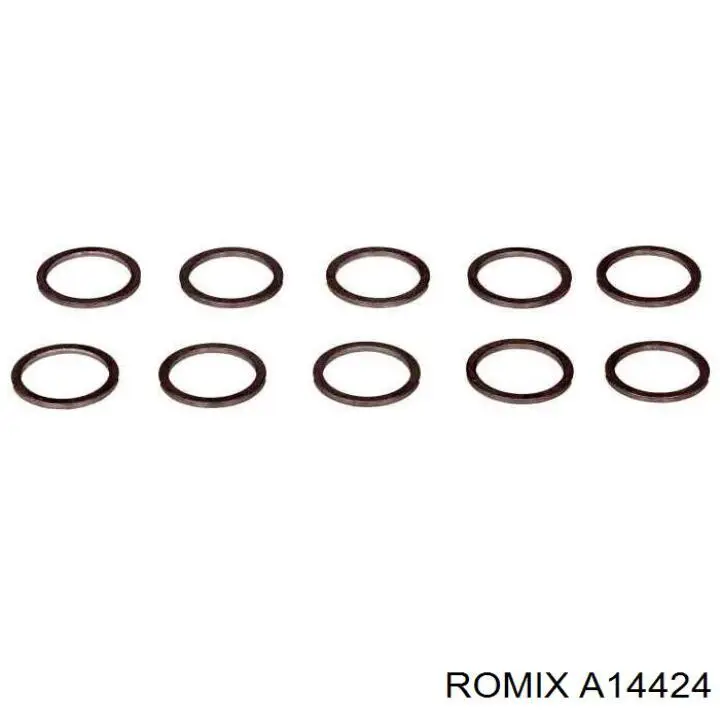 Пістон (кліп) кріплення обшивки дверей A14424 Romix