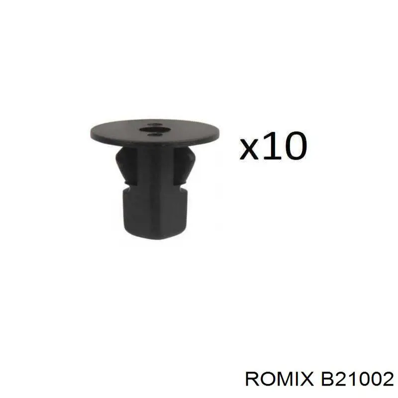 Пістон (кліп) кріплення підкрилки переднього крила B21002 Romix
