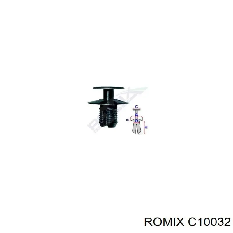 Термоізоляція передка Romix C10032 ціна, від 0.85 USD