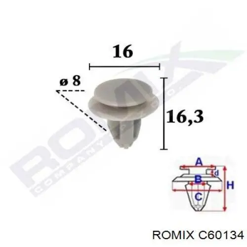  C60134 Romix