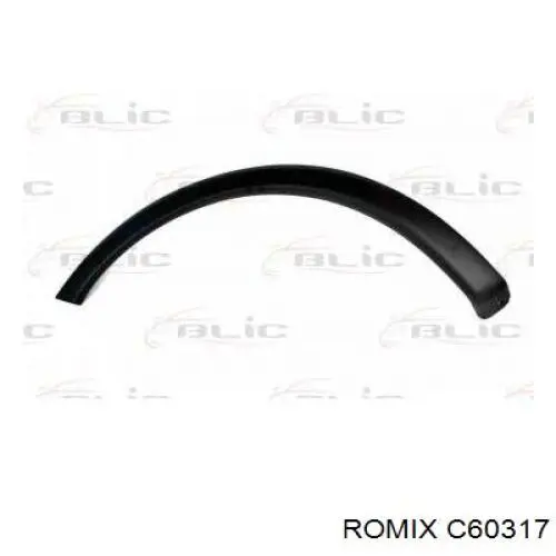 C60317 Romix Пістон (кліп) кріплення підкрилки переднього крила