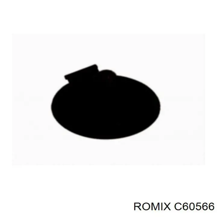 Пістон (кліп) кріплення підкрилки переднього крила C60566 Romix