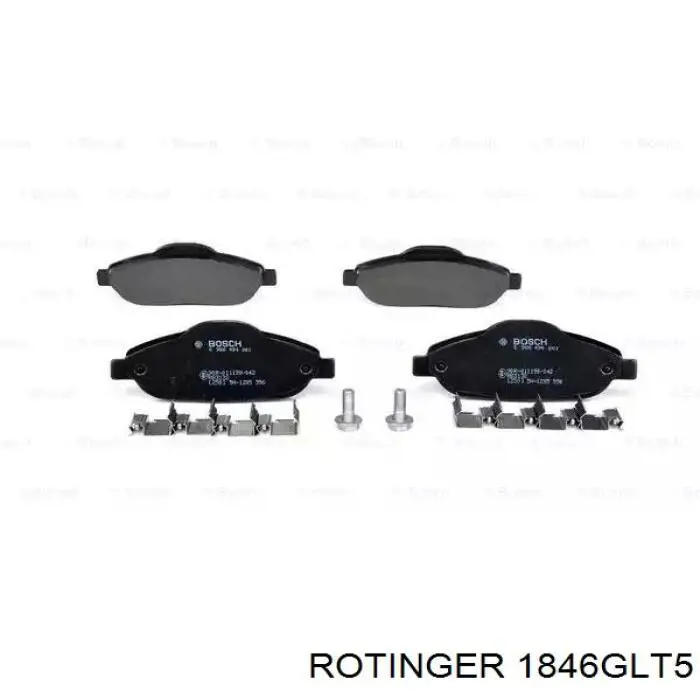 1846GLT5 Rotinger диск гальмівний задній